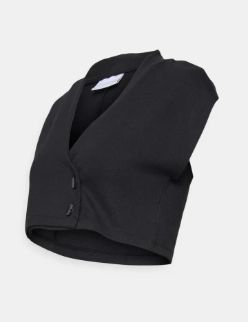 Top Mamalicious, negru Negru