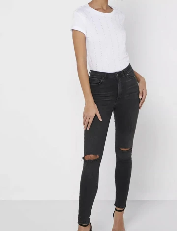 Tricou Guess, alb Alb