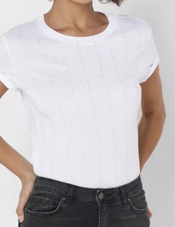 Tricou Guess, alb