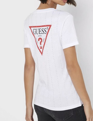 Tricou Guess, alb