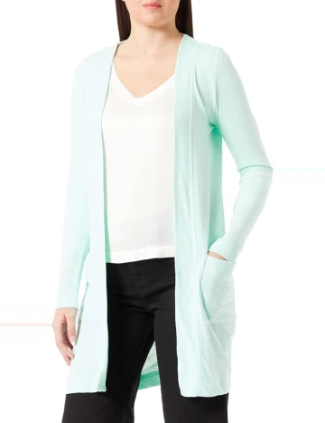 Cardigan s.Oliver, turcoaz Verde