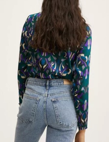 Bluza Mango, verde