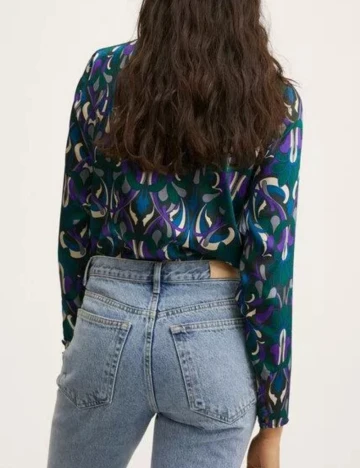 Bluza Mango, verde Verde
