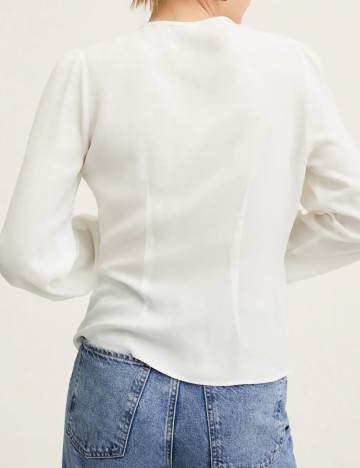Bluza Mango, alb