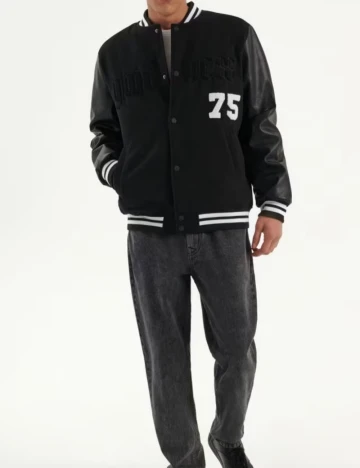 Geaca House Brand, negru
