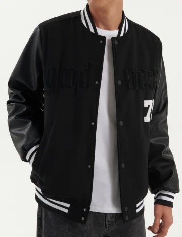 Geaca House Brand, negru