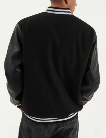Geaca House Brand, negru