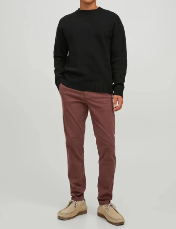 Pantaloni Jack&Jones, maro Maro