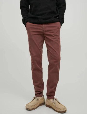 Pantaloni Jack&Jones, maro Maro