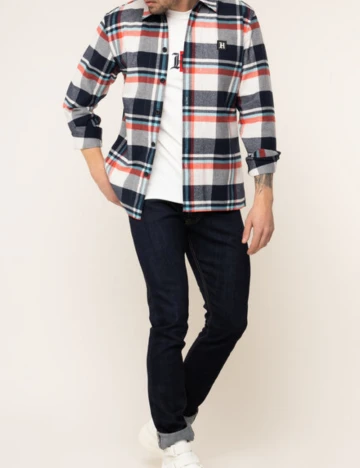 Camasa Tommy Hilfiger, mix culori