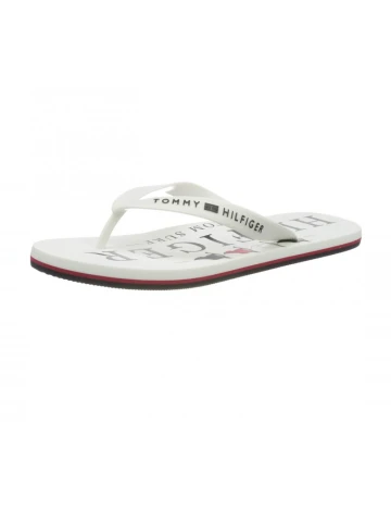 Slapi Tommy Hilfiger, alb