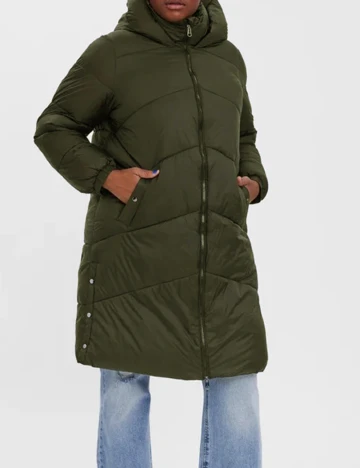 Geaca Vero Moda Curve, verde
