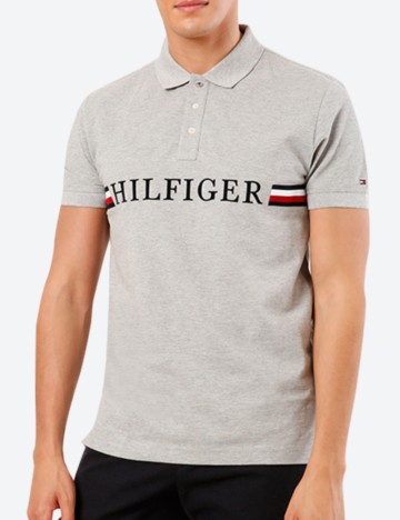 Tricou Tommy Hilfiger, gri
