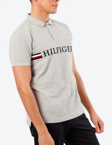 Tricou Tommy Hilfiger, gri