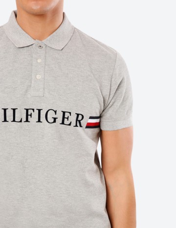 Tricou Tommy Hilfiger, gri