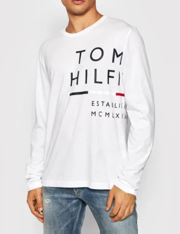 Bluza Tommy Hilfiger, alb