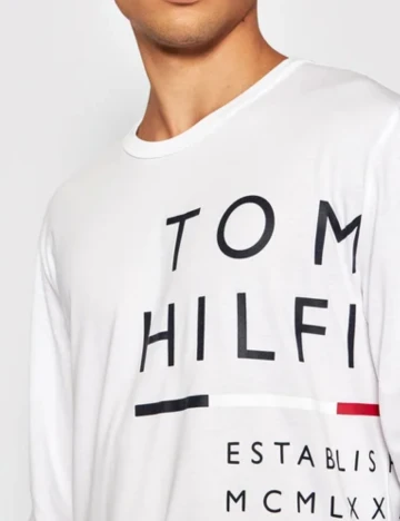 Bluza Tommy Hilfiger, alb