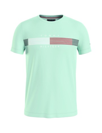 Tricou Tommy Hilfiger, turcoaz
