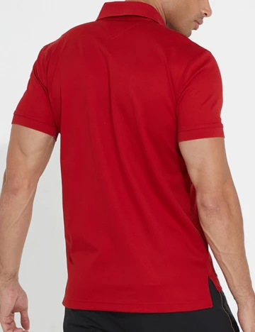 Tricou Tommy Hilfiger, rosu