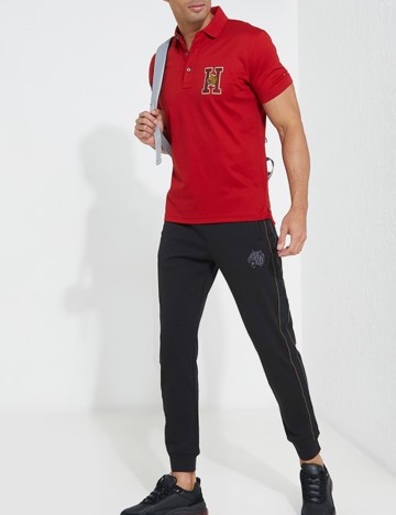 Tricou Tommy Hilfiger, rosu