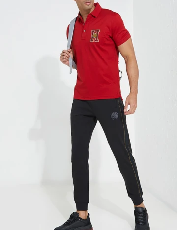 Tricou Tommy Hilfiger, rosu