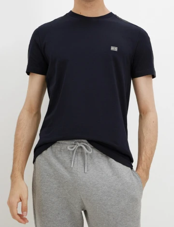 Tricou Tommy Hilfiger, bleumarin inchis