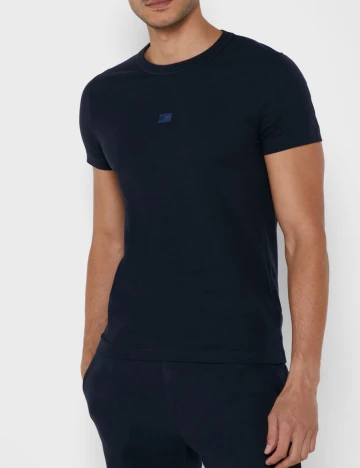 Tricou Tommy Hilfiger, bleumarin Albastru