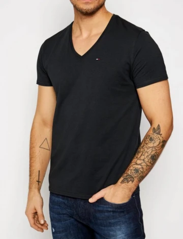Tricou Tommy Jeans, negru