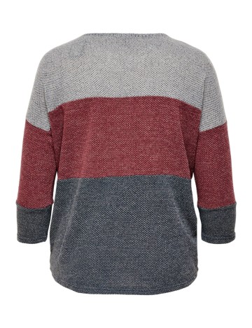 Bluza Only Carmakoma, gri