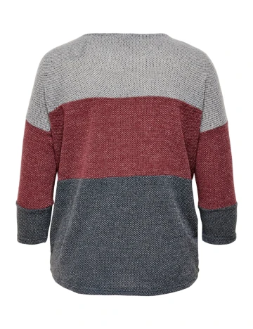 Bluza Only Carmakoma, gri