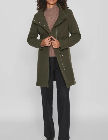 Palton Only, verde Verde