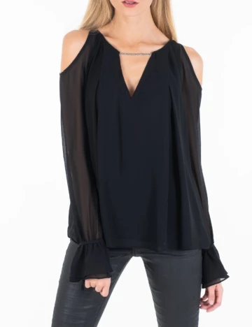 Bluza Guess, negru Negru