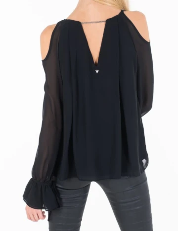 Bluza Guess, negru Negru