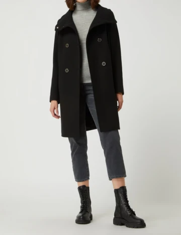 Palton s.Oliver, negru Negru