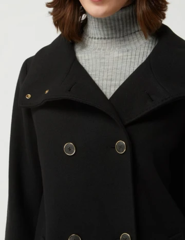 Palton s.Oliver, negru Negru