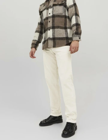Pantaloni Jack&Jones, crem