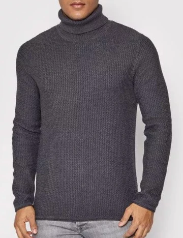 Pulover Jack&Jones, gri petrol Gri