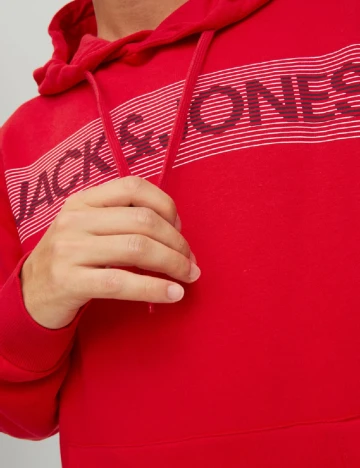 Hanorac Jack&Jones, rosu Rosu