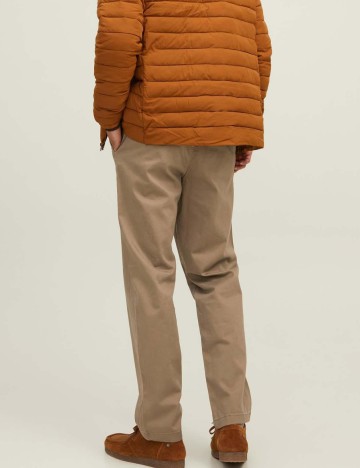 Pantaloni Jack&Jones, maro deschis