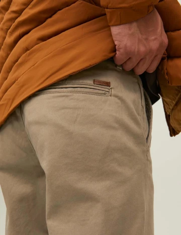 Pantaloni Jack&Jones, maro deschis