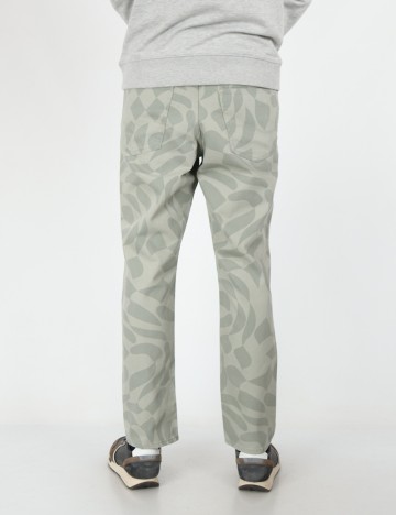 Pantaloni Jack&Jones, verde deschis
