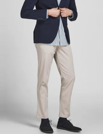 Pantaloni Jack&Jones, crem