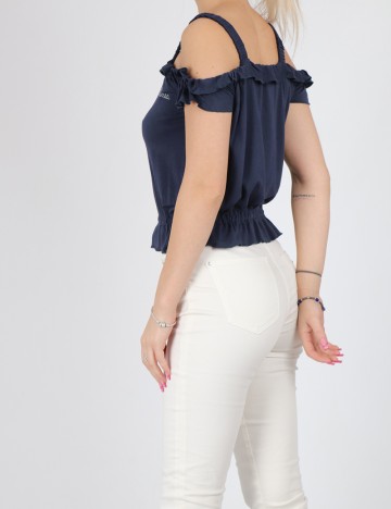 Bluza Guess, bleumarin