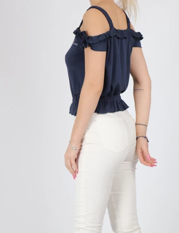 Bluza Guess, bleumarin
