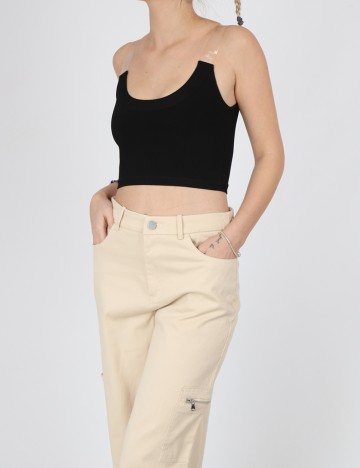 
						Top Marciano Guess, negru