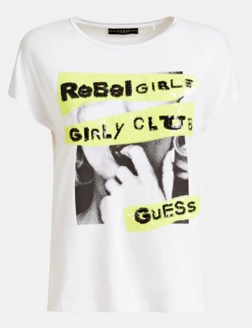 Tricou Guess, alb