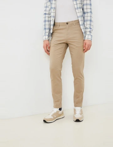Pantaloni PRODUKT, bej Crem