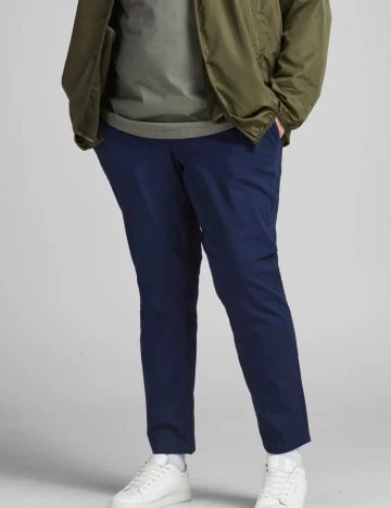 Pantaloni Jack&Jones Plus Size Men, bleumarin