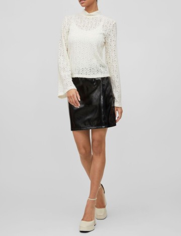 Bluza Vila, ecru