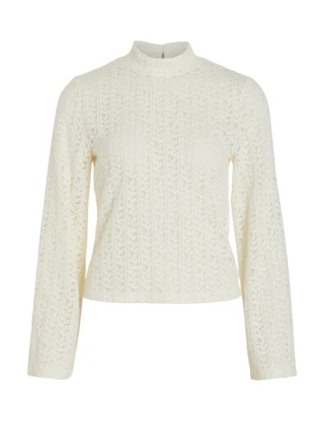 Bluza Vila, ecru Alb